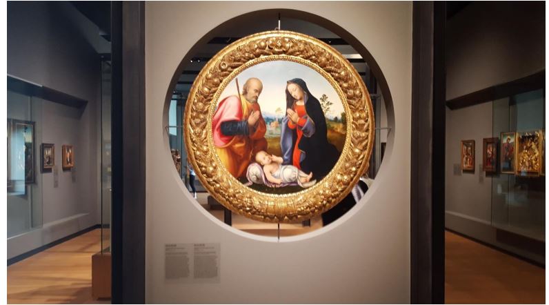 An analysis on “the holy family with adoration of the child” by Mariotto Albertinelli